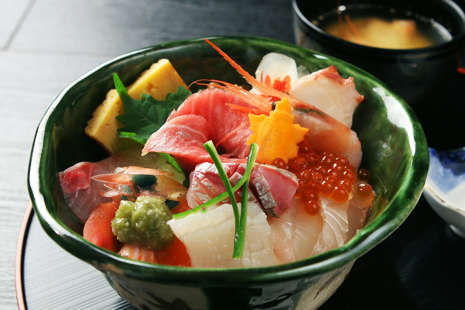 刺身と醤油